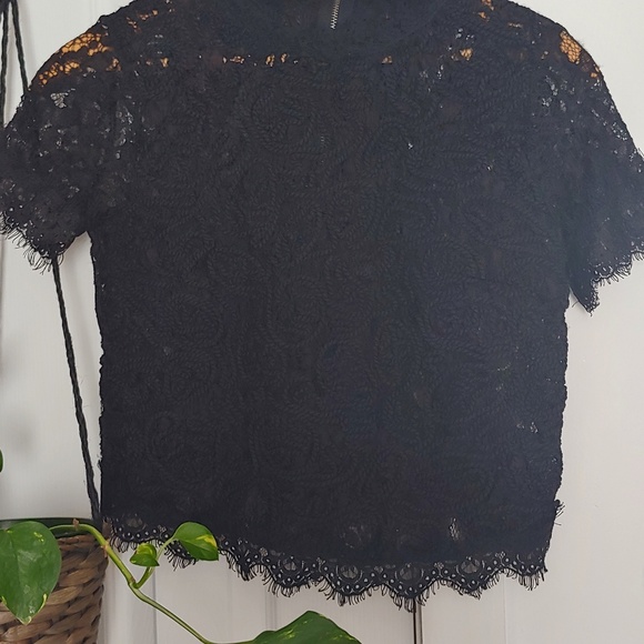 Zara black details top - Picture 4 of 4
